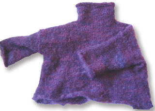 Kids Funnel Neck Sweater Pattern
