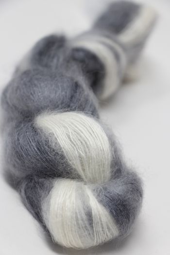 Artyarns Silk Mohair Lace Yarn in 117 Black and White