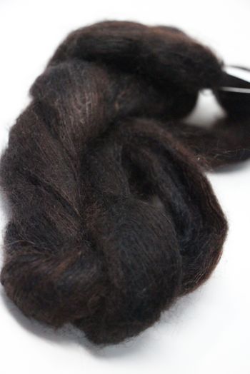 Artyarns Silk Mohair Lace Yarn in H19 Charcoal Browns