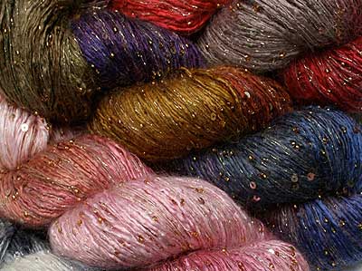 Artyarns beaded and sequined silk rhapsody