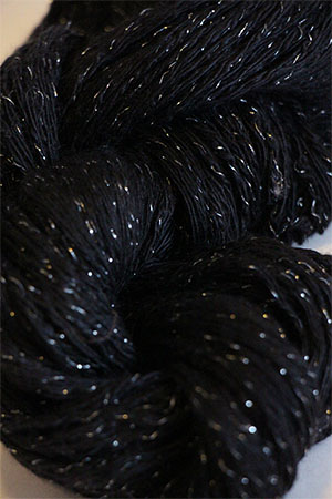 Artyarns Cashmere Glitter | 246 Black with Silver (246S)