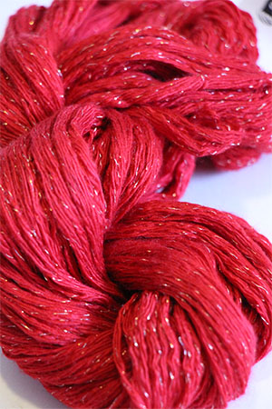 Artyarns Cashmere Glitter | 244 True Red with Gold (244G)