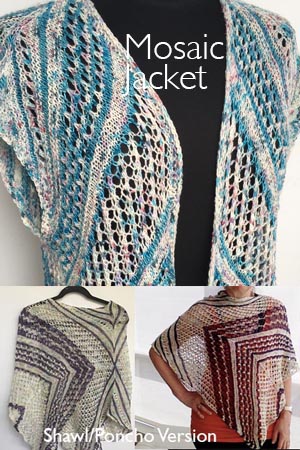 ARTYARNS Mosaic Jacket or shawl
