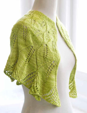 Lavish Cape Knitting Pattern 