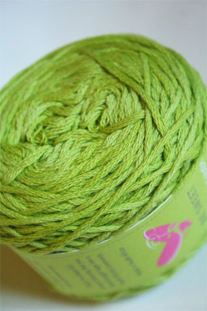 Be Sweet Cotton Candy in 509 Lime DK Cotton 
