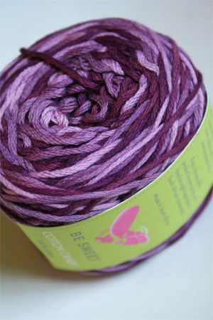 Be Sweet Cotton Candy in 18 Aubergine Mix DK Cotton 