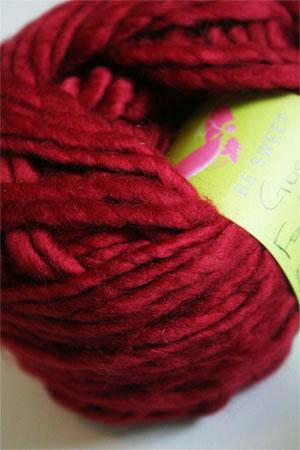 Be Sweet Good Fortune Yarn in Burnt Red