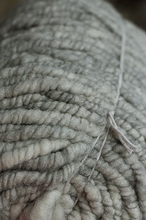 White in Merino Wool Bumps from Bagsmith-Big Stitch Knitting