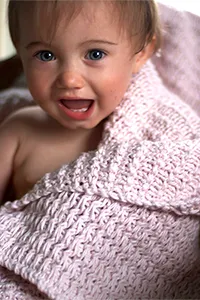 Blue Sky Outer Cotton Baby Blanket Kit