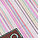 QUE Circular Needle Case Pink