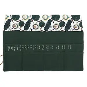 FABRIC PRINTS INTERCHANGEABLE CASE Coffee and Yarn Green