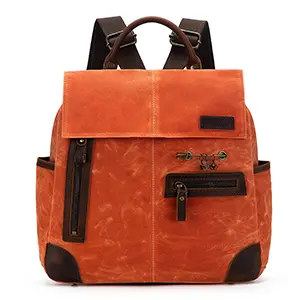 Della Q | Makers Midi Backpack Orange