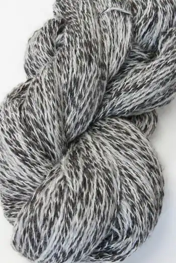 Fab Yarns Peruvian Alpaca Tweed | Silver/Black (PT125)