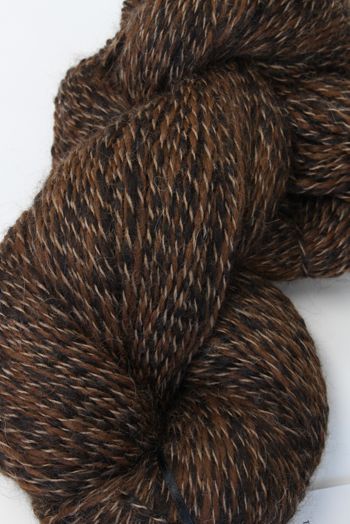 Galler Yarns Alpaca Peruvian Tweed... in Brown/Black (PT107