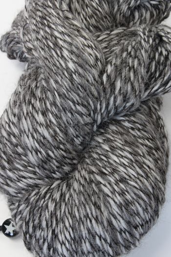 Galler Yarns Alpaca Peruvian Tweed... in Silver/Charcoal