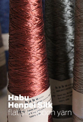 Habu Henpei Silk Ribbon Yarn