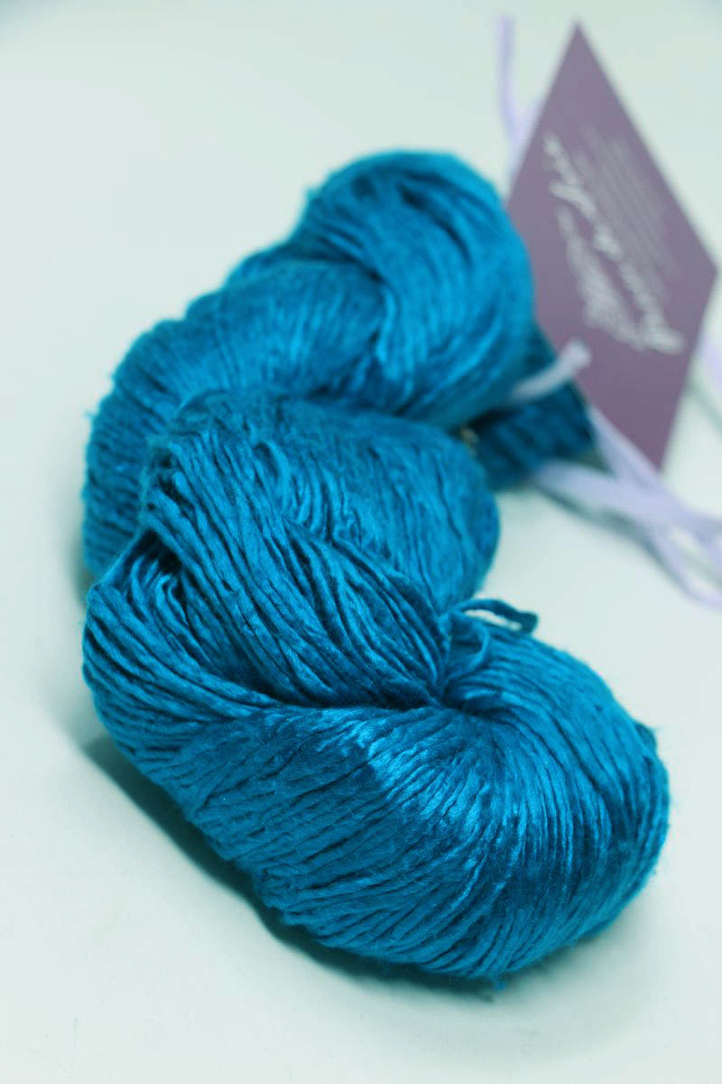 Peau de Soie Silk Yarn in Turquoise