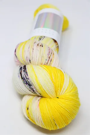 Hedgehock Sock Yarn in Potluck Canary