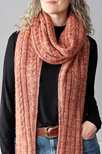 Malabrigo Old Rose Wrap