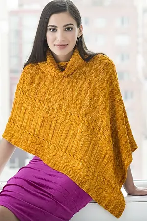 Malabrigo Book 17 - Ponchos & Familia marigold