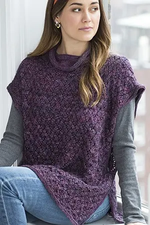 Malabrigo Book 17 - Ponchos & Familia pansy