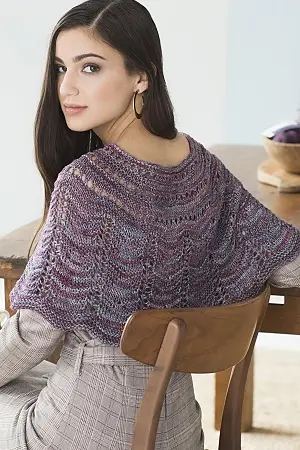 Malabrigo Book 17 - Ponchos & Familia wisteria