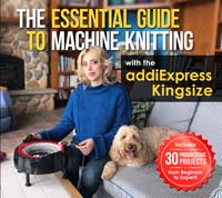 Pattern Book for Addi King Size Knitting Machine Winding Nautical Stitches