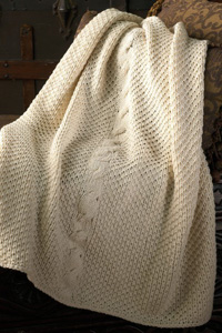 appalachian yarn blanket kit cotton kits irish cable weight sport organic stroller knitting celtic fabulousyarn