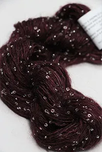 Artyarns Beaded Mohair with Sequins 256 Claret (Silver)