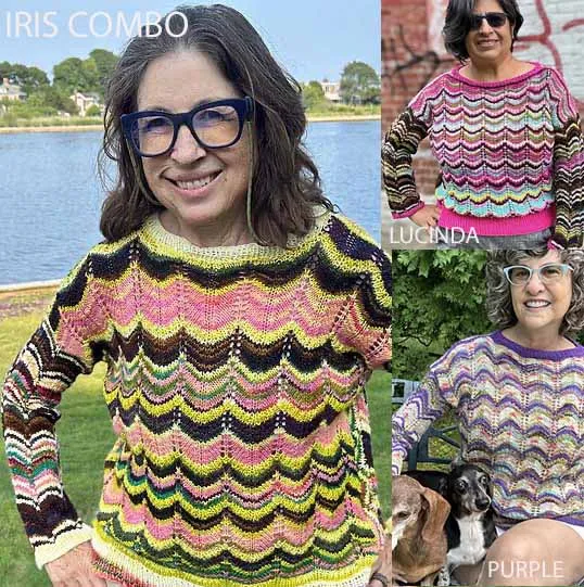 Artyarns Painted Chevrons KAL Sweater