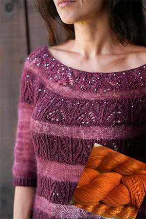 Artyarns MOULIN ROUGE SWEATER KIT GLOW (275)