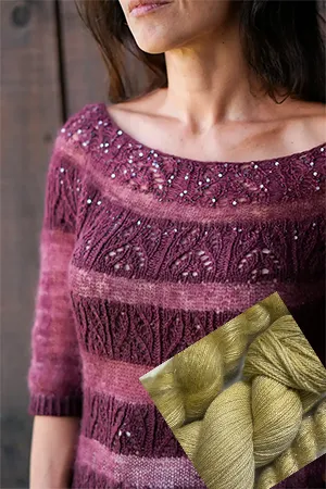 Artyarns MOULIN ROUGE SWEATER Maize