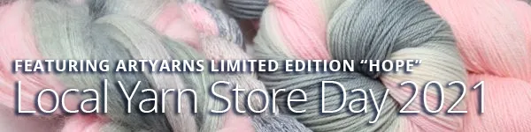 ARTYARNS LOCAL YARN STORE DAY Special Limited Edition Color Hope