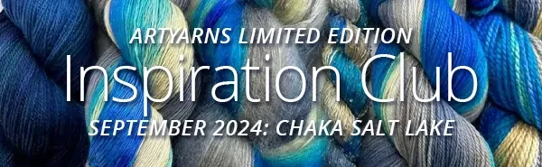 Artyarns Inspiration Club CHAKA SALT LAKE