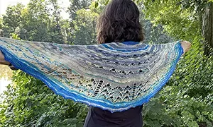 Artyarns Inspiration Club - Chaka Salt Lake Shawl