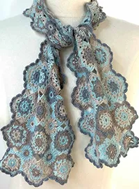 Artyarns MINI KALEIDOSCOPE SCARF