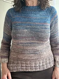 ARTYARNS PATTERN ST200 Raglan Sweater