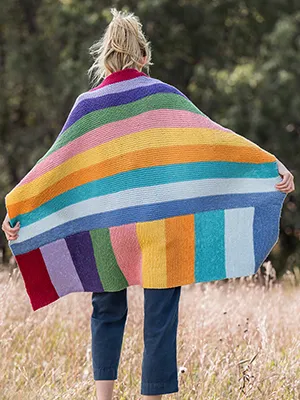 Blue Sky Knitkit - Prism Throw