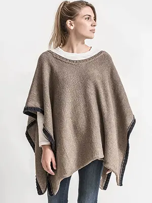 Blue Sky Knitkit - Big Splash Poncho