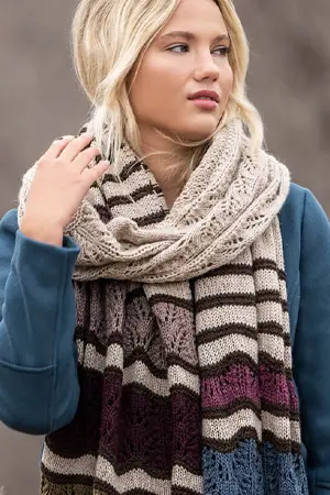 Blue Sky Knitkit - Monticello Wrap