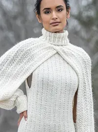 Blue Sky Fibers Knitkit Vega Shrug