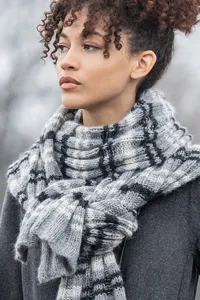 Blue Sky Fibers Knitkit Lynx Wrap