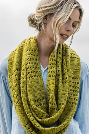 Blue Sky Kits - Woolstok Light - Bellview Crochet Wrap