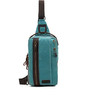 MAKERS MINI-MESSENGER BAG Teal