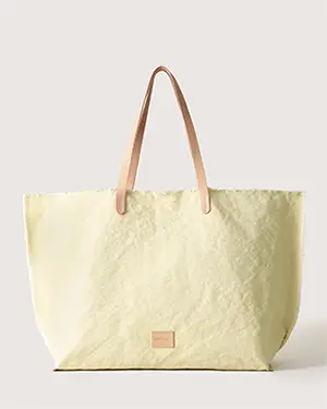 Graf Lantz Hana Canvas Boat Bag Limoncello