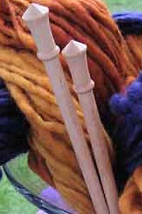 Brittany Double Pointed Knitting Needles , Wood, 7.5 inch, Set of 5, Large  - Brush Creek Wool Works