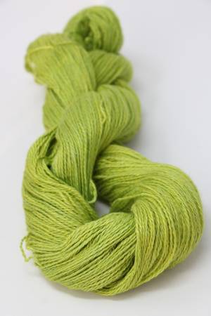 JADE SAPPHIRE Baby 2 ply Silk Lace Cashmere in 21 Granny Smith