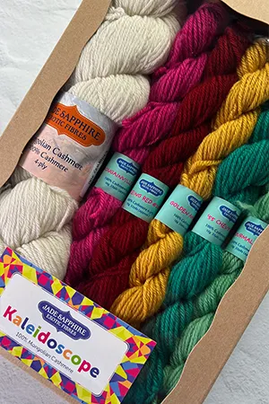 Jade Sapphire Cashmere Kaleidoscope Kit in Circusville