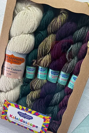 Jade Sapphire Cashmere Kaleidoscope Kit in Jewel Town