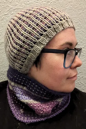 Jade Sapphire Cashmere Thermal Hat and Cowl